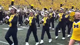 MICHIGAN MARCHING BAND THE VICTORS Live in Ann Arbor [upl. by Kluge299]