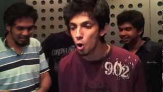 Anirudh with YOYO Honey Singh And Hip Hop Tamizha Adhi Edhir neechal song making Dhanush [upl. by Atrahc339]