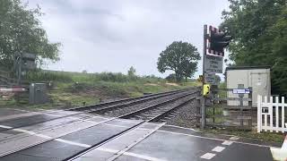 Howsham Level Crossing Lincolnshire Thursday 30052024 [upl. by Eissen]