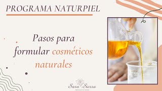 🧪 Pasos para formular tus cosméticos naturales 🌿 [upl. by Ragan330]