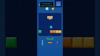 Block blast game level 123 Tournament 3 blockblast gaming games tetris puzzle [upl. by Musa]