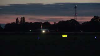 Corendon Airlines Europe B737800 Groningen Airport Eelde [upl. by Ahseid135]