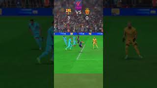 MATCH17 LALIGA BARCELONA vs Mallorca fifa trendingfc24gameplayragegamer47viralvideoshorts [upl. by Catha506]