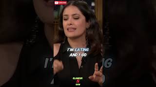 Salma Hayek Dealing With Her Husband Phone App  jimmi fallon shorts funny [upl. by Einnor]