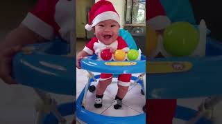 Laughing Baby Santa Claus [upl. by End]