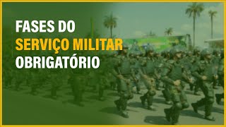 Quais são as fases do serviço militar obrigatório [upl. by Llenrahs10]