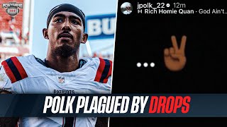 JaLynn Polk STRUGGLES Continue  Patriots Rookie Posts Cryptic IG Story [upl. by Golliner]