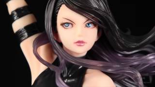 Kotobukiya Bishoujo Psylocke XForce Outfit Review [upl. by Akenehs]