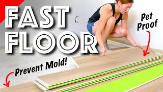 How to Install Vinyl Plank Flooring [upl. by Sitnerp]