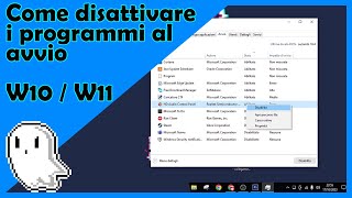 Come disattivaredisabilitare i programmi che si aprono da soli allavvio di window 1011  Tutorial [upl. by Dierolf]