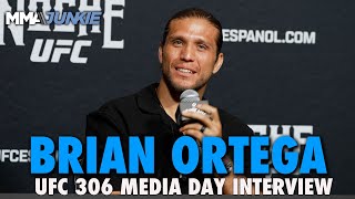 Brian Ortega Opens Up About Struggles Diego Lopes Fight Being Rebooked Lightweight Move  UFC 306 [upl. by Neibaf]