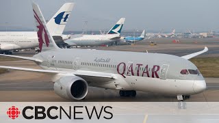 12 injured after Qatar Airways flight hits midair turbulence over Turkey [upl. by Nivrae728]