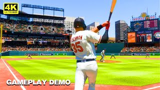 MLB THE SHOW 24 New Official Gameplay Demo 16 Minutes PART 2 4K [upl. by Asle274]