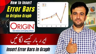 How to add error bars in origin  Add error bars origin  Originpro Lecture 15 [upl. by Airamas521]