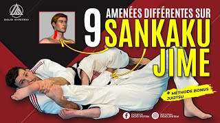 SankakuJime en 91 situations différentes  comment faire cet étranglement en Judo ou Jujitsu [upl. by Augustine]