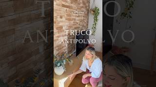 TRUCO ANTIPOLVO LIMPIEZA 🧼Me vais a amar cuando lo probéis 🥰trucos limpieza casa tips hogar [upl. by Aylat]