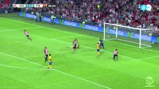 Barcelona 0  Athletic Bilbao 4  2015 Spanish Super Cup Highlights [upl. by Karalee]