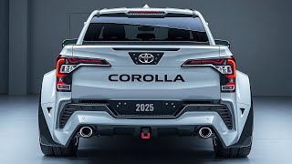 NEW 2025 Toyota Corolla Pickup Truck The Most Powerful Compact Truck Ever [upl. by Gadmann]