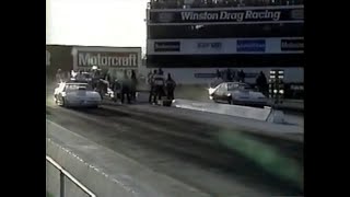 all NHRA Gatornationals Pro Stock Final Rounds from 1980 to 1989 [upl. by Mitchel]