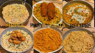 5 Simple and Easy pasta Recipes for Beginners🍝 [upl. by Fante]