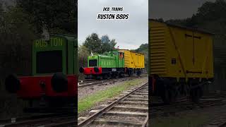 Ruston in action at the Northamptonshire Ironstone Railway Trust railway train diesel heritage [upl. by Franckot]