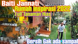 RUMAH BEGONIA BERSIH TANPA SAMPAH  HALAMAN LUAS PENUH TANAMAN HIAS  Ngulik Bareng Pak Hasan [upl. by Lynus]