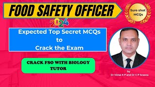 FOOD TECHNOLOGY MCQS   FOOD SAFETY OFFICER 2024  fso foodsafetyofficer foodsafety [upl. by Zinn]