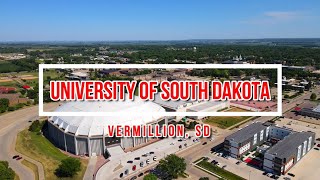 University of South Dakota  4K Aerial Tour [upl. by Edelstein]