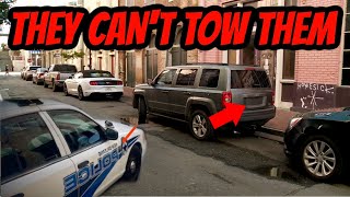 Illegally parked cars in New Orleans CANT BE TOWED [upl. by Faust]