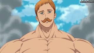 ESCANOR VS GALAND FULL FIGHT [upl. by Rebe]