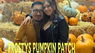 WE WENT TO FROSTY FOREST PUMPKIN PATCH IN CHINO CALIFORNIA SCARY CORN MAZE 👻 [upl. by Evetta]