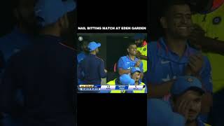 nail bitting matchshorts cricket cricketlover sports indvsaus [upl. by Renado]