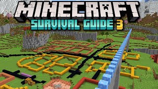 How To Plan A City ▫ Minecraft Survival Guide S3 ▫ Tutorial Lets Play Ep107 [upl. by Koch963]