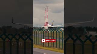 Ryanair landing accident Dublin Airport 21 Jul 2024 [upl. by Einnij831]