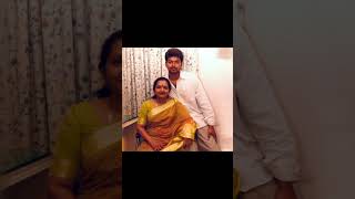 Thalapathy Vijay with his mom and dad [upl. by Aikal]