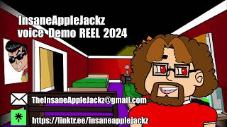 InsaneAppleJackz Voice Demo Reel 2024 [upl. by Galvan]