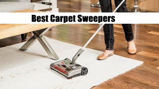 Top 5 Best Carpet Sweepers of 2024 Tested for Quickly Cleaning Messes [upl. by Skinner]