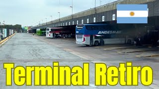 Recorriendo la Terminal Retiro Buenos Aires 🇦🇷 [upl. by Magavern]