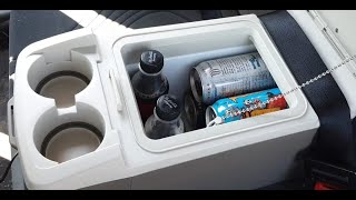 conservadora 12v de 9 litros para auto frío calor mini heladera [upl. by Prager]