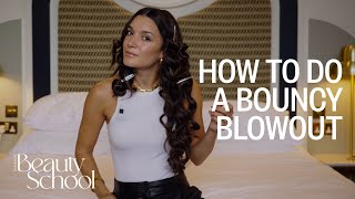 How To Fake A Bouncy BlowDry  No17 [upl. by Leavelle]