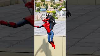 GTA V  SPIDERMAN SAVED FRANKLIN FROM VENOM Coffin Dance Theme Song COVER [upl. by Anirok]