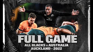 FULL GAME All Blacks v Australia 2022  Auckland [upl. by Martreb]