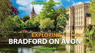 Bradford on Avon  Cotswolds England  Beautiful English Town England [upl. by Oesile]