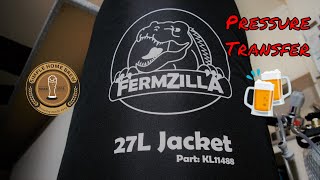 Fermzilla Pressure Transfer Coopers European Lager [upl. by Calder554]