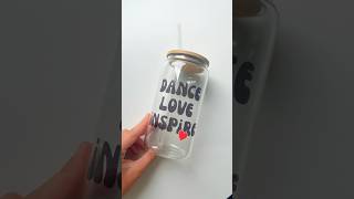 Sublimating a Glass Cup ASMR shorts smallbusiness asmr sublimation satisfying [upl. by Wolfgang337]