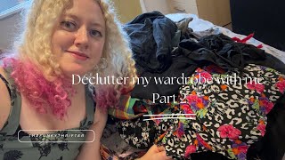 Declutter my Wardrobe with me Part 2  My Minimalism Journey [upl. by Attenal244]