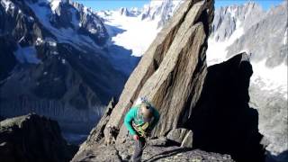 Aiguille du Moine Arete Sud Integrale [upl. by Thant982]