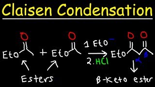 Claisen Condensation Reaction Mechanism [upl. by Paulo]