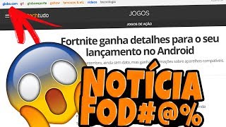 AGORA SIM💥FORTNITE MOBILE ANDROID LANÇAMENTO GLOBAL ESTA PERTOO  NÃO E TEORIA [upl. by Oeniri]