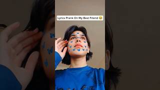 Song Lyrics Prank on My Best Friend😝😁 SUBSCRIBE Plzz 💜😉bts relatable btsarmy shorts [upl. by O'Carroll]